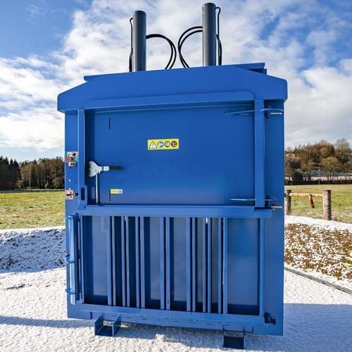 Вертикальный пакетировочный пресс 550 с фронтальной загрузкой для картонакомпактный