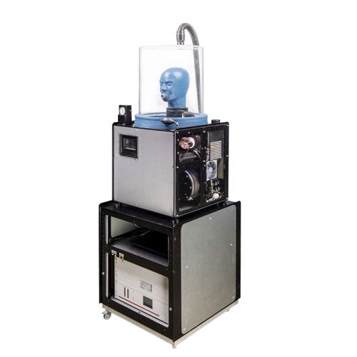 Стенд для испытания времени прорыва угарного газа MONOOXIDEавтоматический дыхательный аппарат и маска для лица