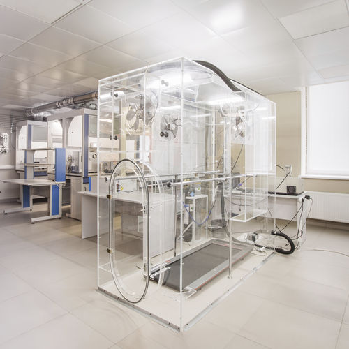 Камера для испытаний на проникновение ElegasСоответствует европейским стандартамнапольнаякомпактная