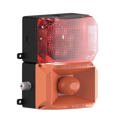 Сирена со светодиодным маяком MS 222