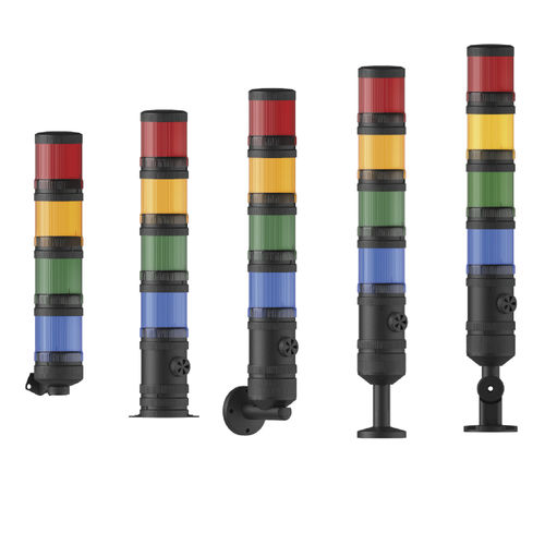 Четырехцветный сигнальный фонарь с зуммером