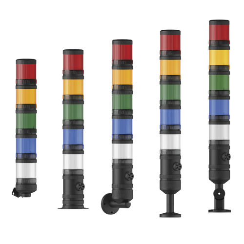 Пятицветный сигнальный фонарь с зуммером