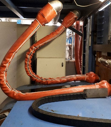 Защитная гильза TecHeattubularдля кабелейвзрывонепроницаемая