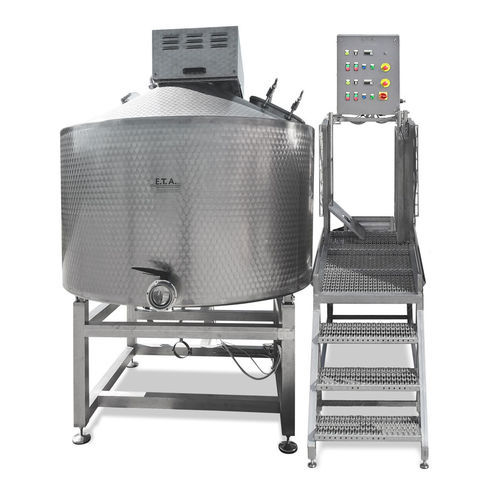 Drainage cheese tank coagulationinox