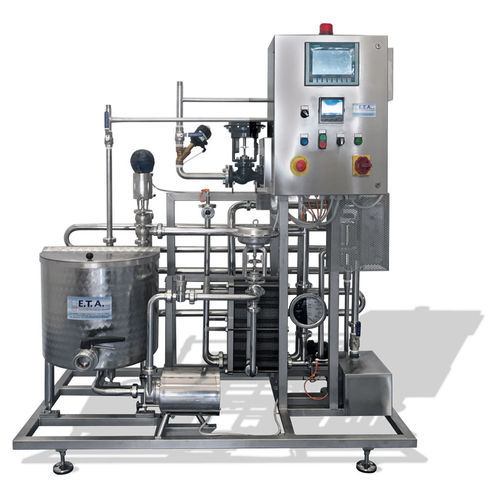 Ice cream pasteurizer-cooler PLC-controlleddigitalplate heat exchanger