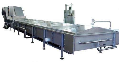 Hardening cheese tank drainageinox