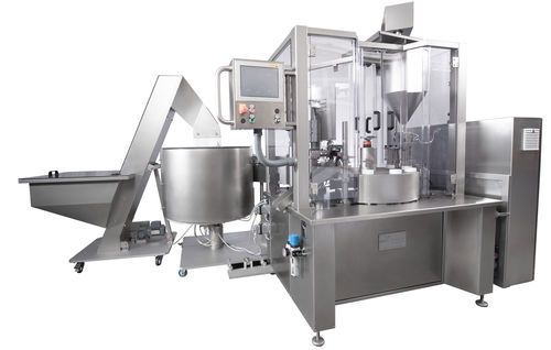 Автоматическая машина для наполнения и укупорки FA25 Mascliquidbottleдля косметической продукции