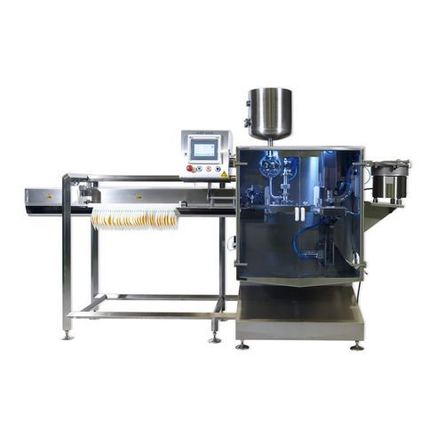 Автоматическая машина для наполнения и укупорки пищевых продуктовпромышленная