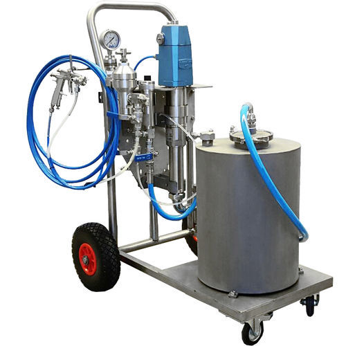 Mobile pumping unit 734828-xx seriesfor adhesivespaintpneumatic