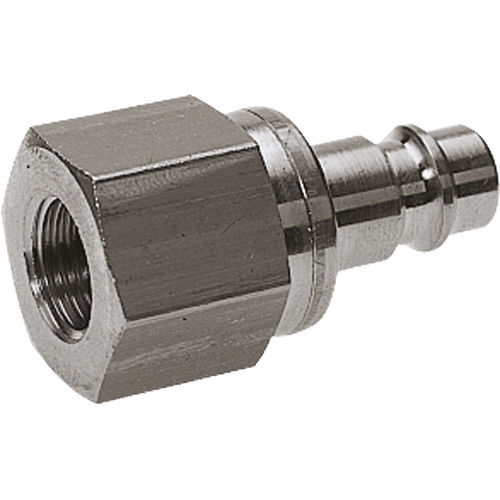 Ниппель из нержавеющей стали 251919 латунь, никелированный, гнездовой