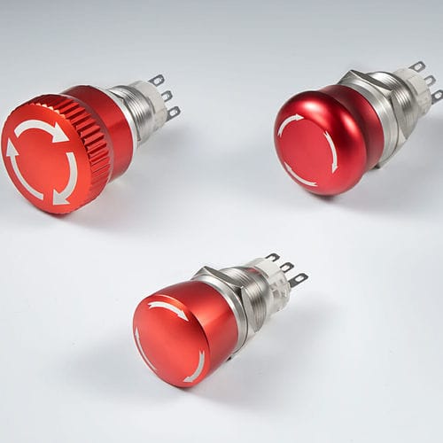 Аварийный выключатель серии ES однополюсныйIP65встроенный