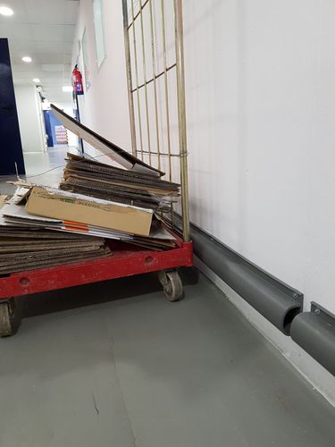 Полиуретановая защита для стен TT033промышленныйнастенныйсерый