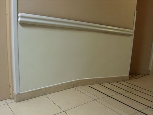 Алюминиевая настенная защита TTYнастеннаясераясиняя