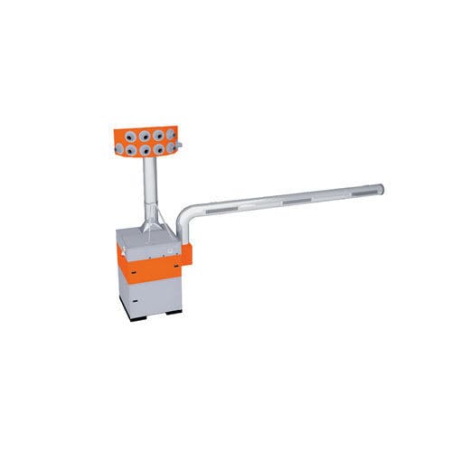 Переносная централизованная система дымоудаления KemJetweldingс самоочищающимся фильтромавтоматическая