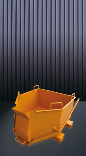 Восьмигранный бетонный скип серии 2016г.,отверстие снизу