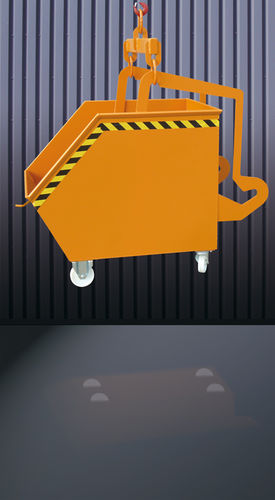 Металлический контейнер для мусора серии 1040промышленный мусор4-колесный