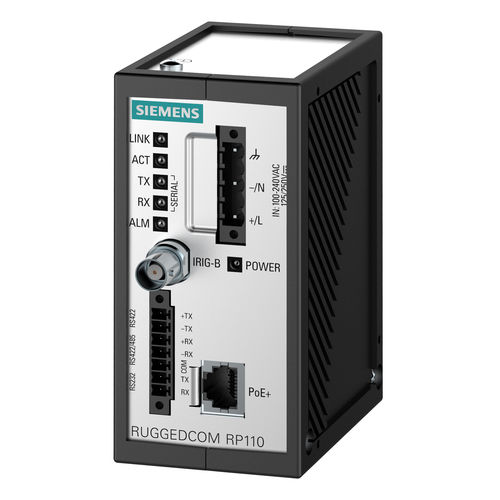 Источник питания переменного/постоянного тока RUGGEDCOM RP110внешний полPower-over-Ethernet