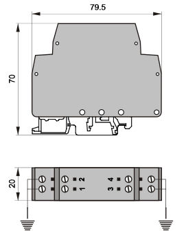 Выключатель чувствительный УЗ-2многополюсный