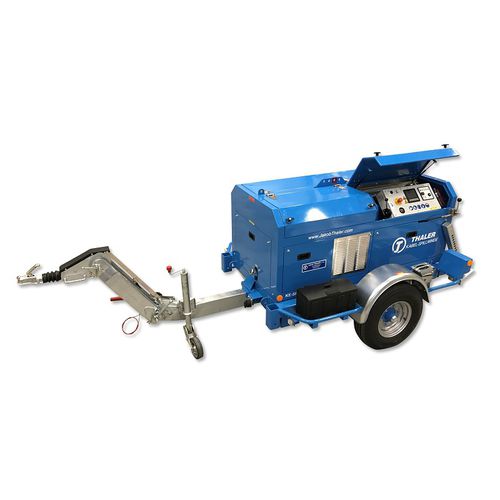 Diesel engine capstan winch KE-SP 40 seriesfor cablestractionpipe renewal