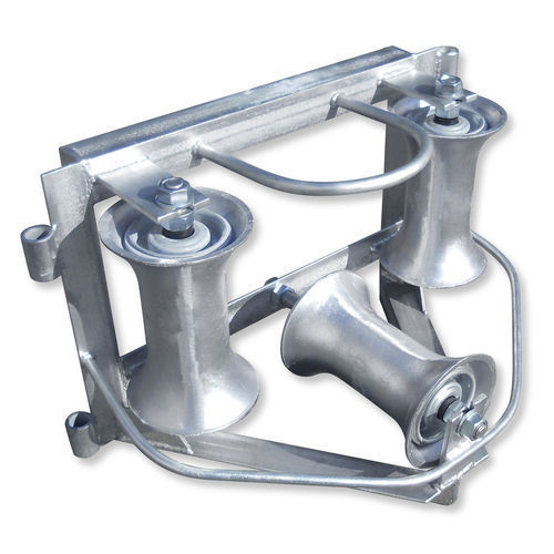 Ролик для укладки кабеля с алюминиевым роликом Z-KER 103ALсо стальным роликом