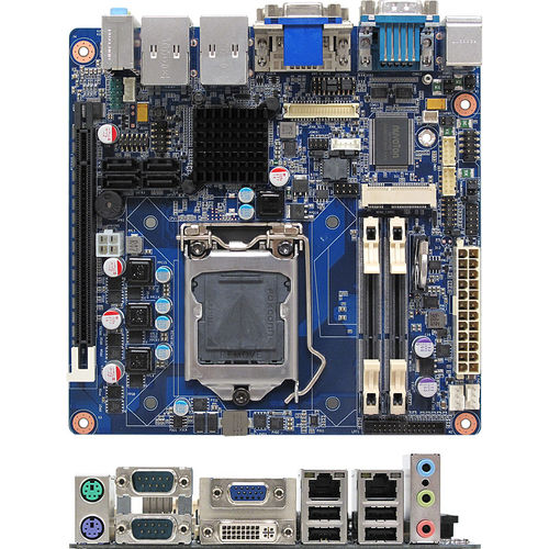 Материнская плата Mini-ITX серии MX61HIIntel® Core™ iintel H61DDR2 SDRAM