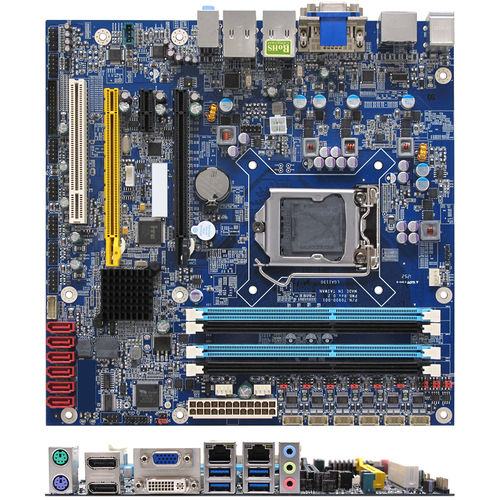Материнская плата формата Micro-ATX RX87QIntel® Core™ i seriesIntel®DDR3 SDRAM