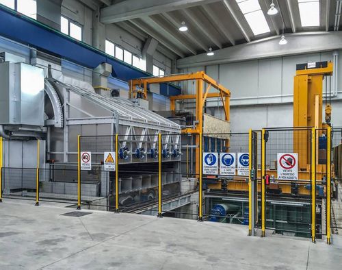 Печь отжига 1272, отпуск, закалка, солюбилизация