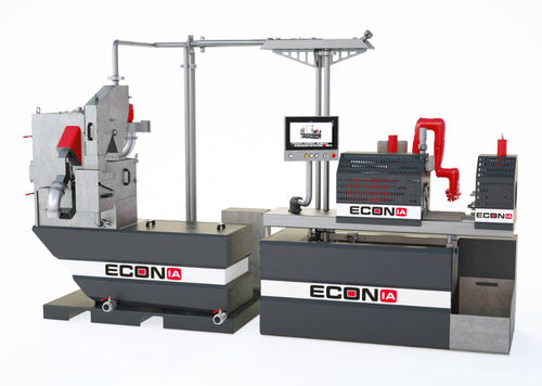 Система сухого гранулирования ECONIAдля пластмассыдля лабораторий