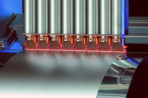 Машина для плазменной обработки поверхности пленки