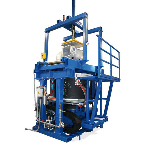 Машина для литья под низким давлением для промышленного применения.