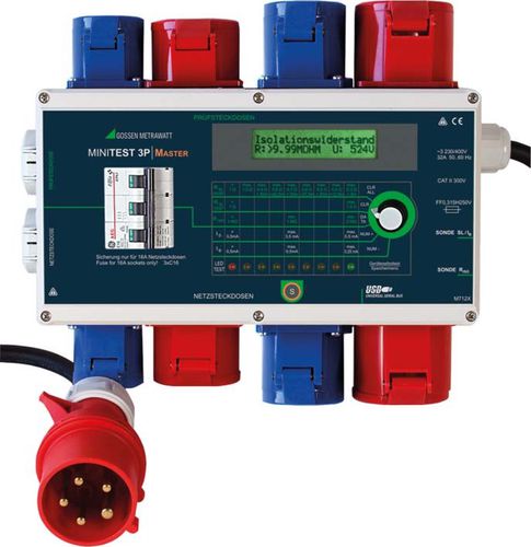 Тестер электробезопасности MINITEST 3P MASTERPATдля электроприборовпереносной