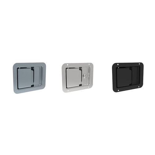 Key lock latch 64 seriespush-to-closeslidemetal
