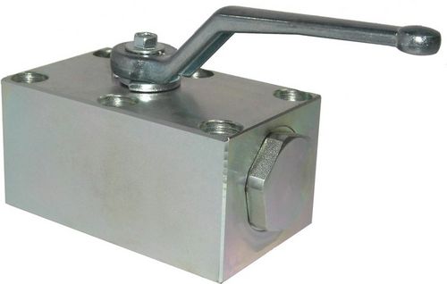 Шаровой кран Ду 6 - 50, макс. 500 бар | Серия БХУ3рычаг управлениянержавеющая сталь