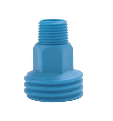 Ниппель пластиковый серии ZLF с резьбой, шестигранный, прямой