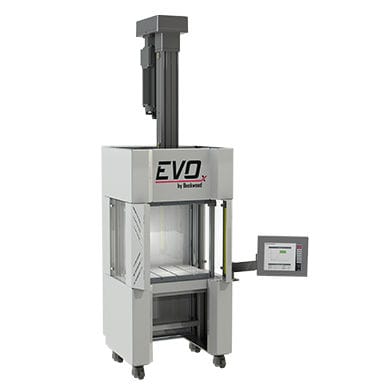 Electromechanical press EVOx 30,000 lbf (15 Ton)electricassemblyram