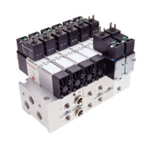 Золотниковый пневматический распределитель V415517D-C313Aс электроприводом5/2-ходовойкомпактный