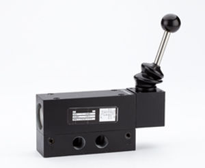 Золотниковый пневматический распределитель M/1704/177 с рычажным управлением, 5/2-ходовой, компактный