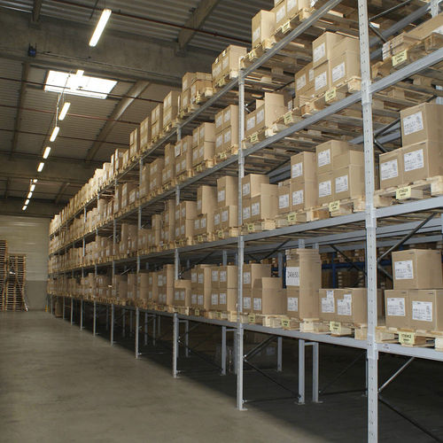 Въездной паллетный стеллаж P5для средних грузовлегкий поддон