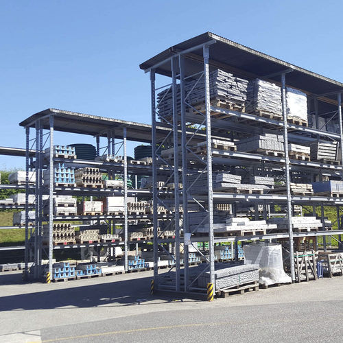 Торговый стеллаждля строительных материаловдля древесины