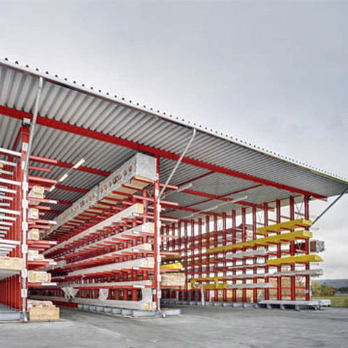 Консольные стеллажи для длинномерных предметовиз листового металла