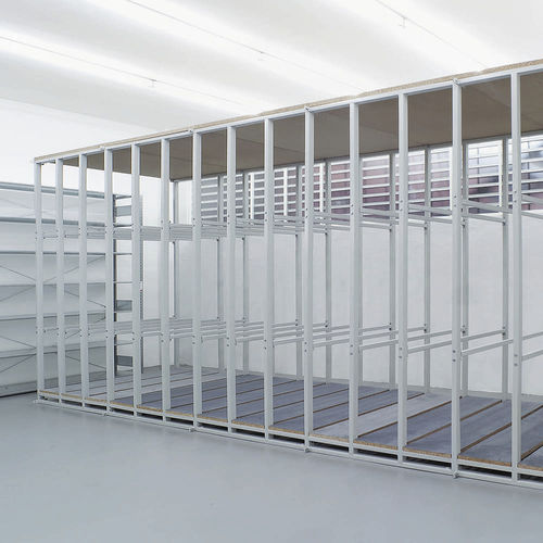 Стеллажи для мастерских металлическиемодульныеперегрузочно-разгрузочные