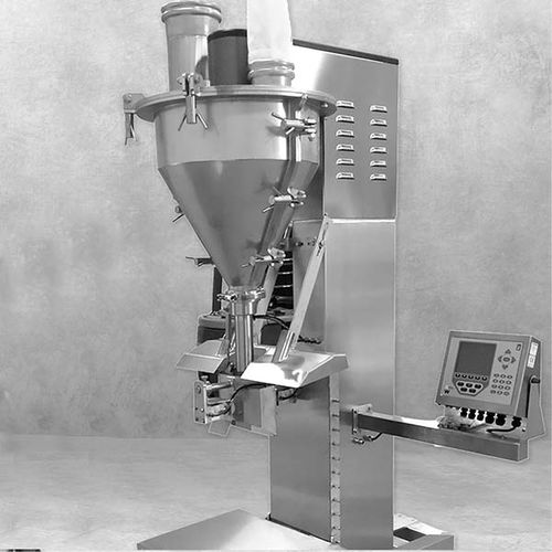Полуавтоматическая шнековая машина для наполнения контейнеров