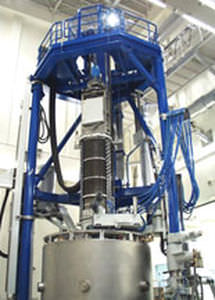 Печь для выращивания кристаллов ЭКЗ 3000колокол электрическаядля слитков