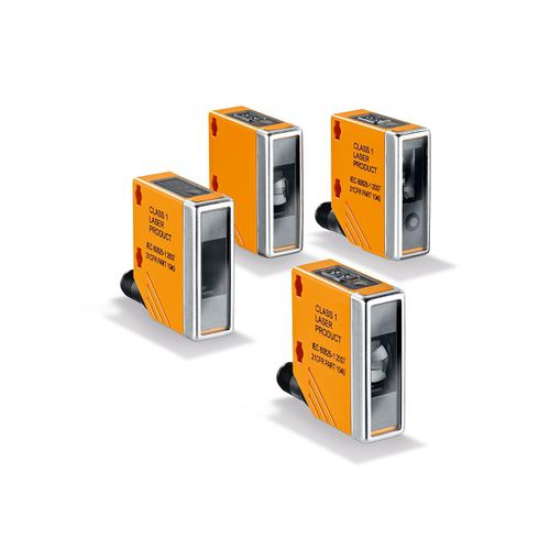 Лазерный фотоэлектрический датчик серии О5х700с фоновым подавлениемдиффузное отражениесветовозвращающее