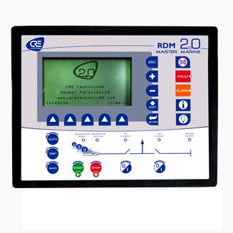 Модуль монохромного дисплея RDM 2.0 MASTER MARINEcontrolдля панели управлениядля генераторной установки