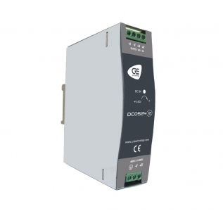 Преобразователь постоянного тока в постоянный для DIN-рейки DC0524-12промышленныйвыход напряжениярегулируемый