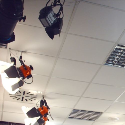 Сэндвич-панель с наполнителем из минеральной ваты Acustec-Nоблицовка из стекловолокнадля потолкаакустическая