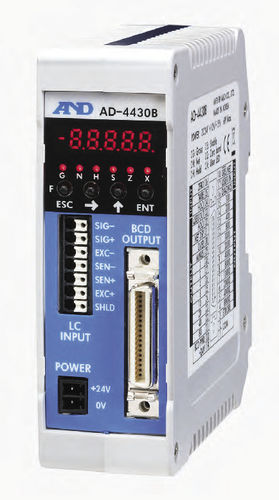 Цифровой индикатор веса AD-4430B, водонепроницаемый на DIN-рейку