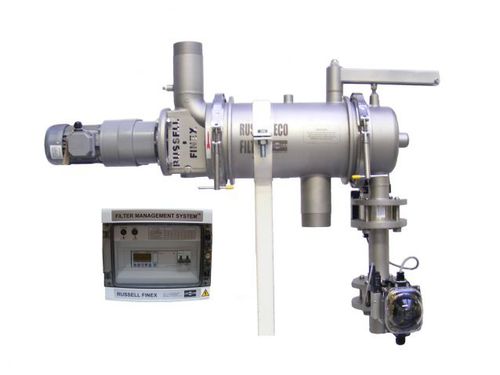 Liquid filter cartridgeself-cleaning