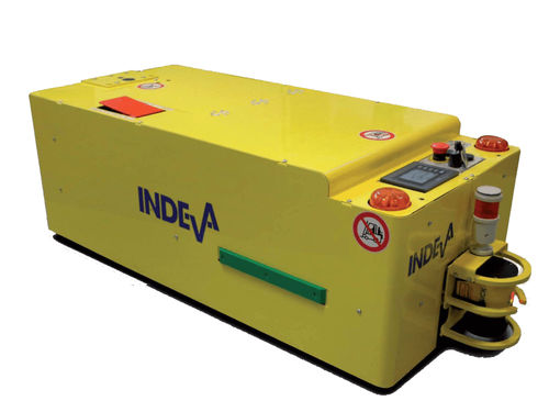 Обращение с AGV с электромагнитным управлением